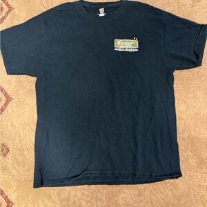 Hanes Black Short Sleeve Tee with Graphic